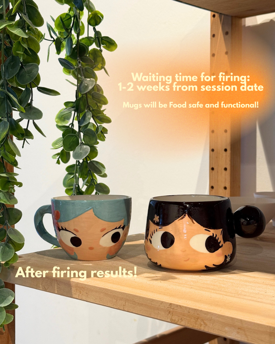 Design Your Mug-Self - Guided Pottery Painting Workshop
